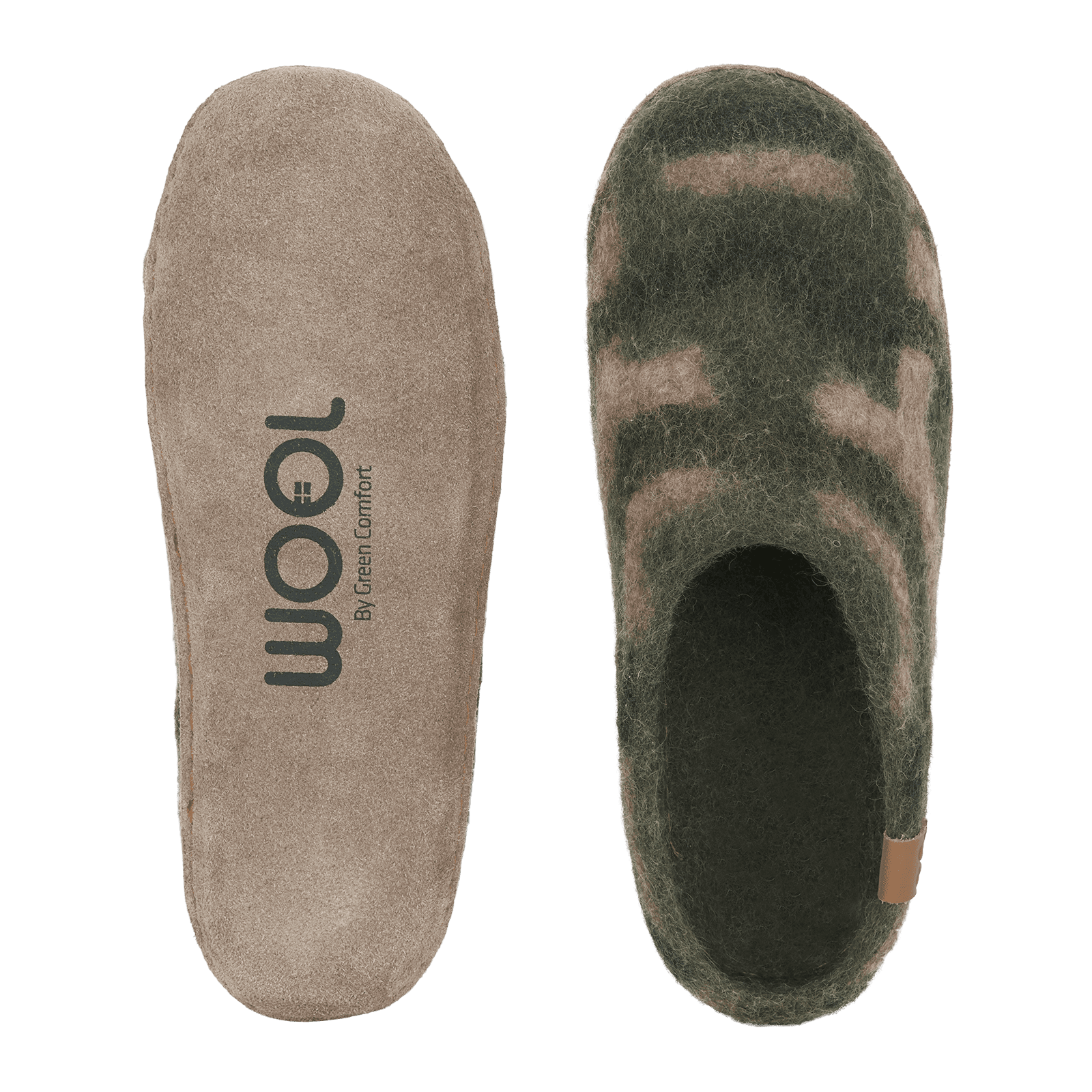 WOOL MAKALU - MIX OLIVE