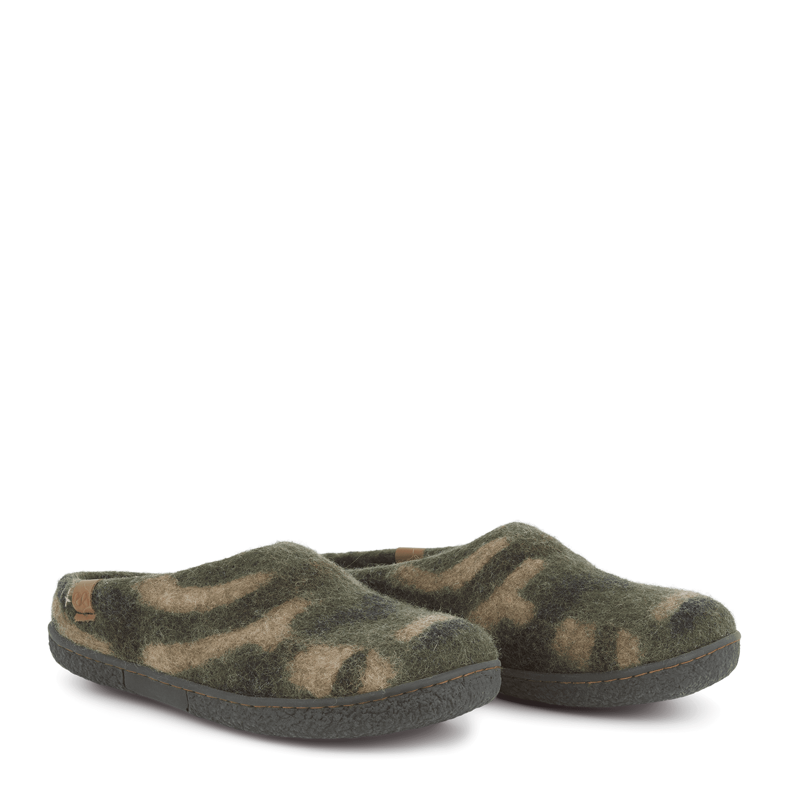 WOOL TIBET - MIX OLIVE