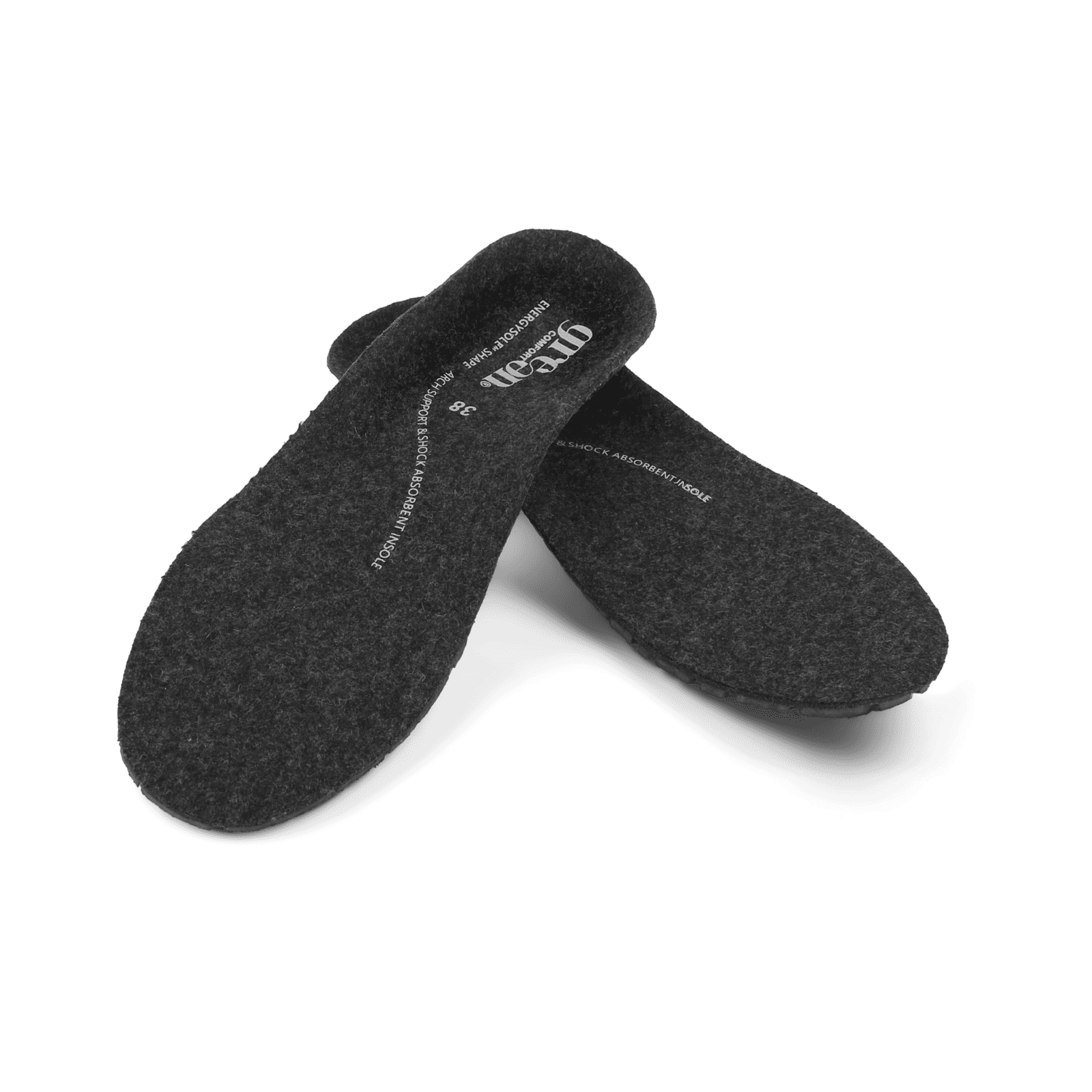 EnergySole™ Shape m. uld – 4,5 mm (Herre) - BLACK